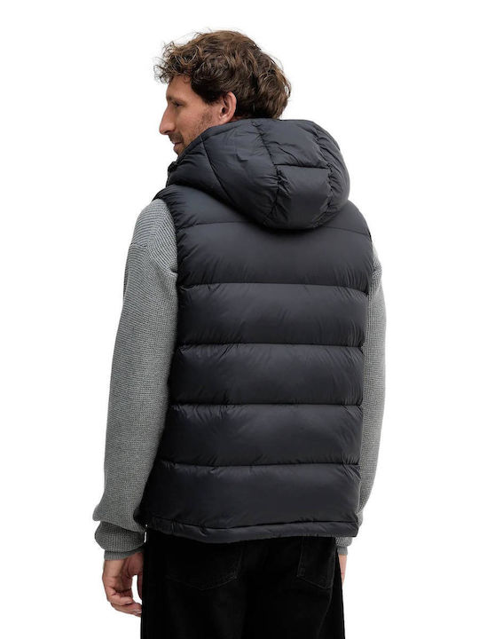 Sleeveless Winter Jacket Black