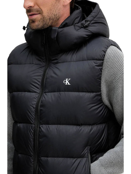 Sleeveless Winter Jacket Black