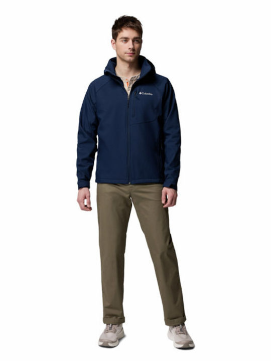 Cascade Ridge Iii Winter Jacket Softshell Waterproof and Windproof Navy Blue
