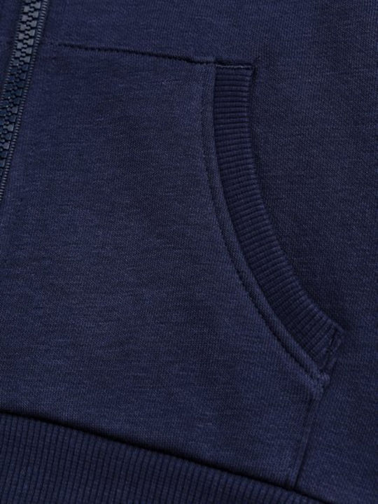 Kids Sweatshirt Cardigan Blue