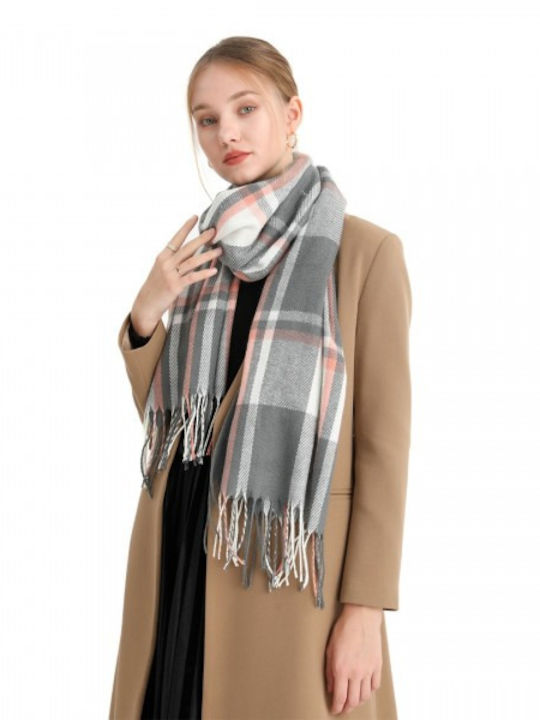 Women's Wool Scarf Gray