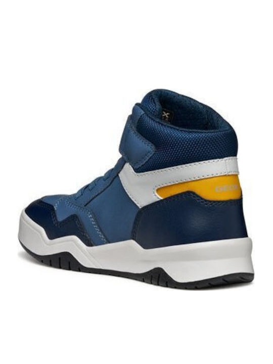 J Perth Παιδικά Sneakers High Μπλε