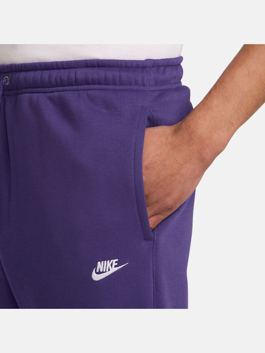 Sweatpants with Elastic Purple