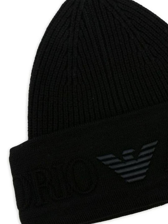 Beanie Beanie Knitted in Black color