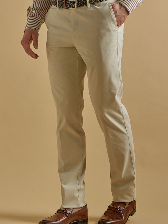 Men's Trousers Chinos Ecru
