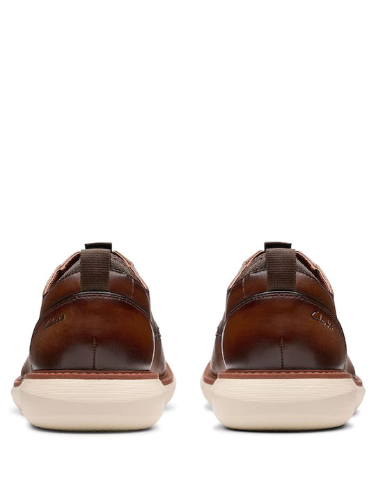 Brantin Δερμάτινα Ανδρικά Casual Παπούτσια Ανατομικά Καφέ