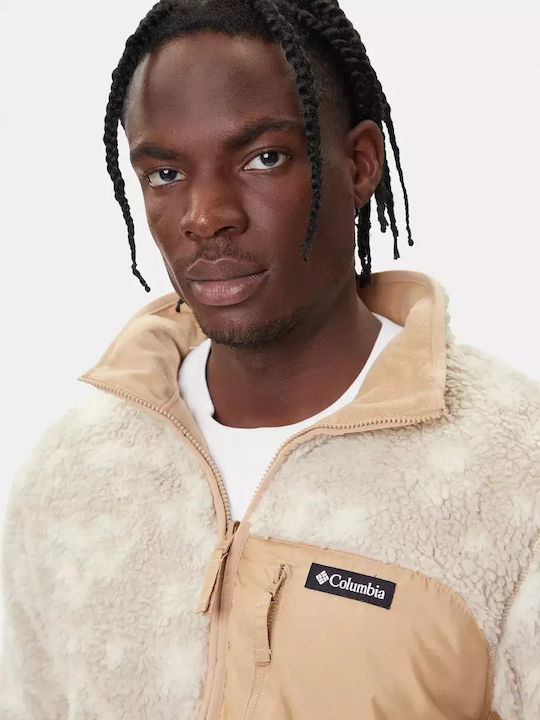 Columbia Winter Pass Men's Fleece Cardigan Beige 2135651-262