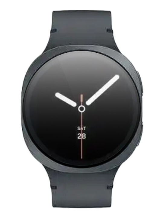 Rurihai Full 360 Flexi Glass Samsung Galaxy Watch 8 44mm Black