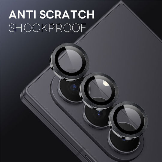 Lens Camera Protection Tempered Glass Black for the Samsung Galaxy Z Fold 7