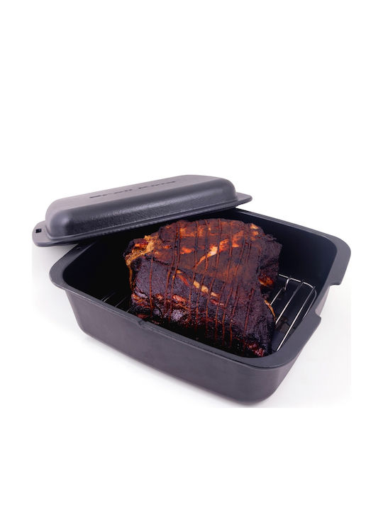 Broil King Dutch Oven Square Cast Iron with Grill 32x27cm 1pcs