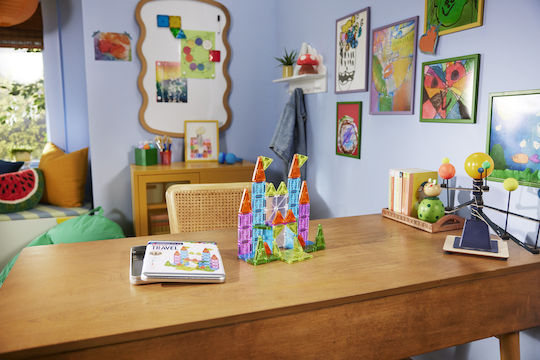 Magna-Tiles Magnetic Construction Toy Travel Set 90365
