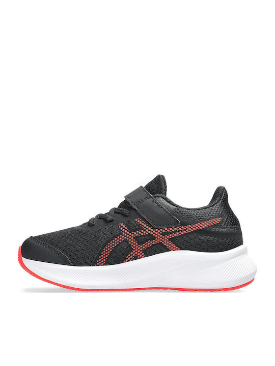 Patriot 13 Ps Kids Sports Shoes Running with Hoop & Loop Closure Black