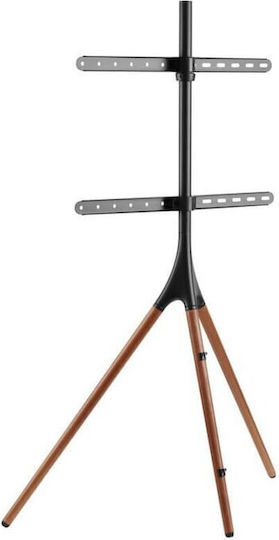 Blackmount Tripod Elegant Easel Tv 45"-65" Blackmount Fs12-46f Max 32kg Black-walnut