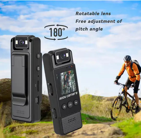 Andowl Q-SA5 F47 128GB Action Camera 4K Ultra HD with Screen and Wi-Fi Black