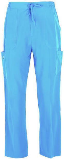 Fageo Unisex Medizinische Hosen Hellblau