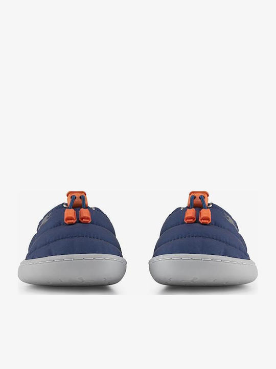 Kinder Sneaker Barfuß Slip-On Marineblau