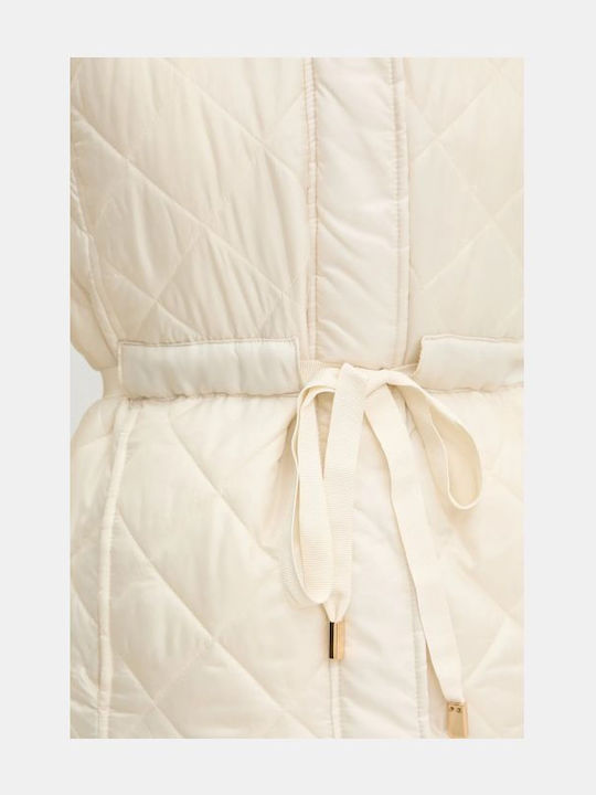 Women's Lifestyle Jacket for Winter Beige