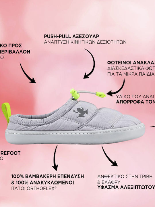 Παιδικά Sneakers Slip-on Γκρι