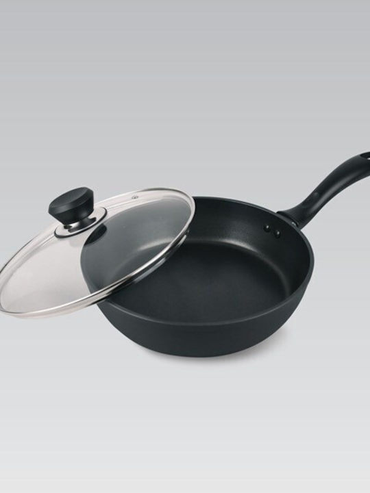 Maestro Pan Mit Deckel aus Aluminium 28cm
