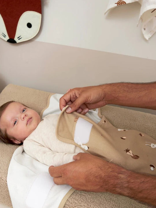 Meyco Winter Blanket Sleeping Bag Swaddle Sand