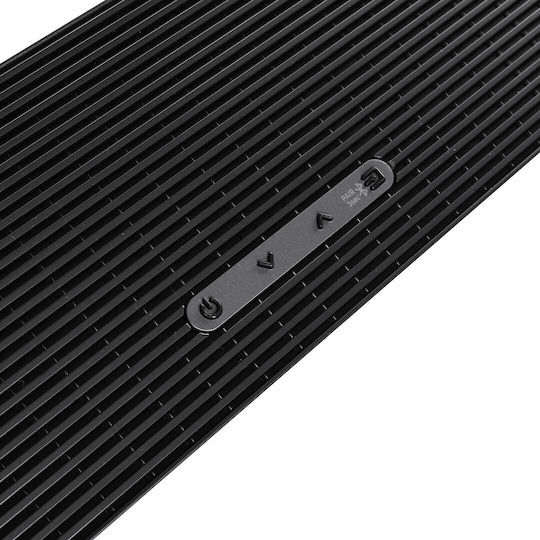 Samsung Soundbar 5.1.2 Bluetooth, HDMI και Wi-Fi με Ασύρματο Subwoofer και Τηλεχειριστήριο Μαύρο HW-QS750F/EN