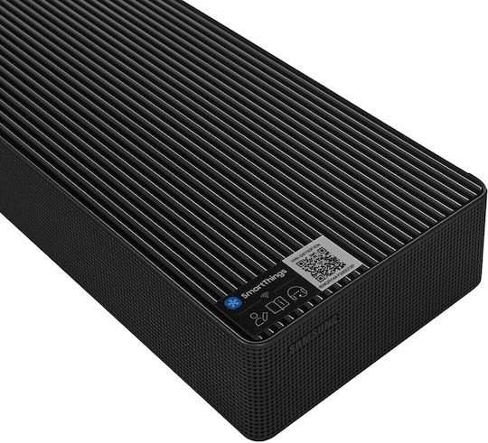 Samsung Soundbar 5.1.2 Bluetooth, HDMI και Wi-Fi με Ασύρματο Subwoofer και Τηλεχειριστήριο Μαύρο HW-QS750F/EN
