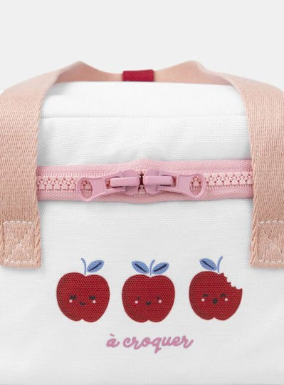 Sergent Major School Insulated Hand Lunch Bag White