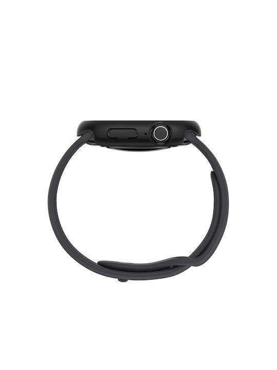 AmazingThing Πλαστική Θήκη σε Μαύρο χρώμα για Apple Watch 46mm