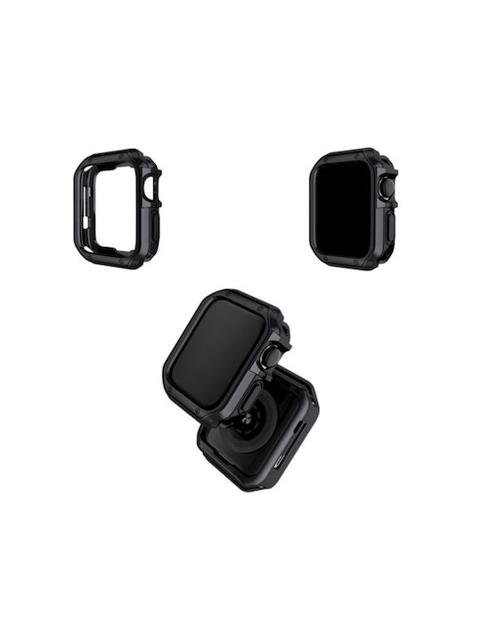 Hurtel Πλαστική Θήκη σε Μαύρο χρώμα για Apple Watch Series 1, 2, 3