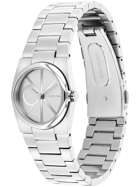 Calvin Klein Unite Women's Watch with Silver Metal Bracelet