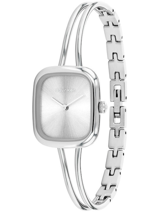 Calvin Klein Adore Ceas de Damă cu Argintiu Brățară Metalică