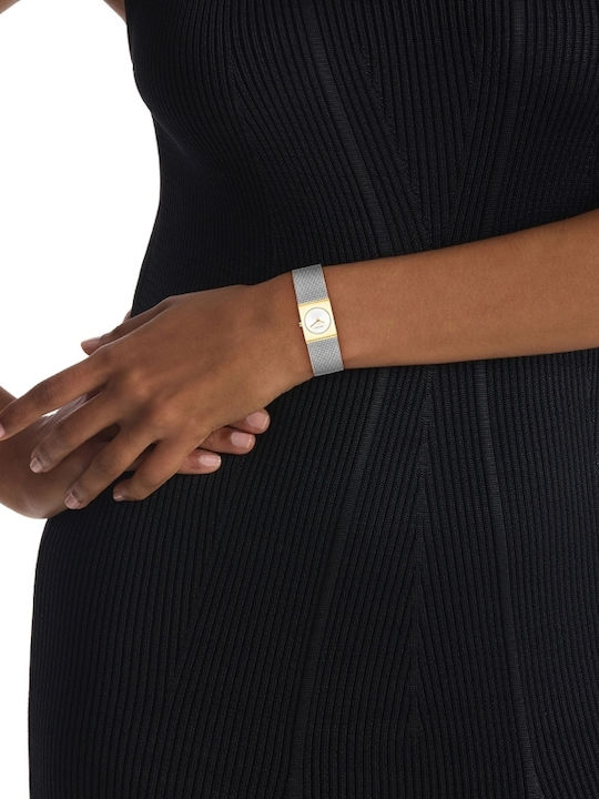 Calvin Klein Pulse Women's Watch with Silver Metal Bracelet