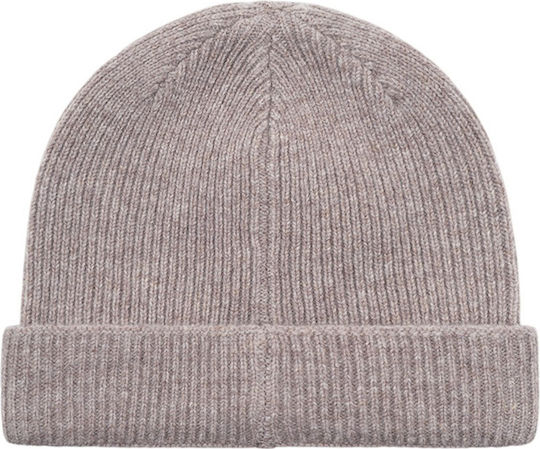 Beanie Ανδρικός Σκούφος Πλεκτός σε Γκρι χρώμα