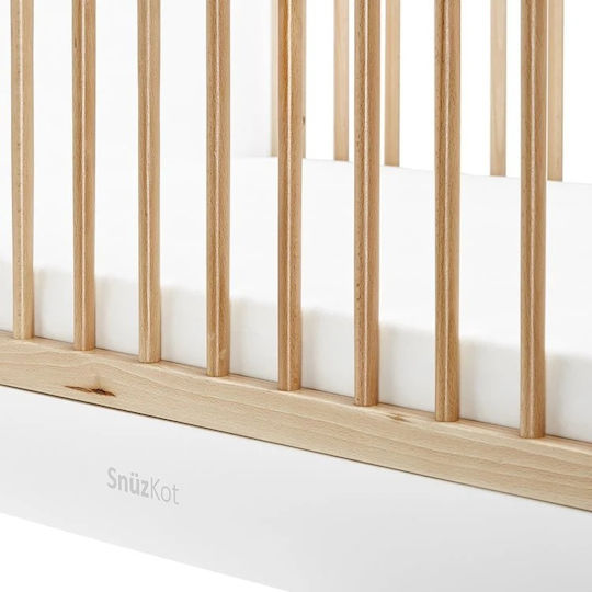 Snuz Polymorphische Babybett Skandi Beige mit Matratze