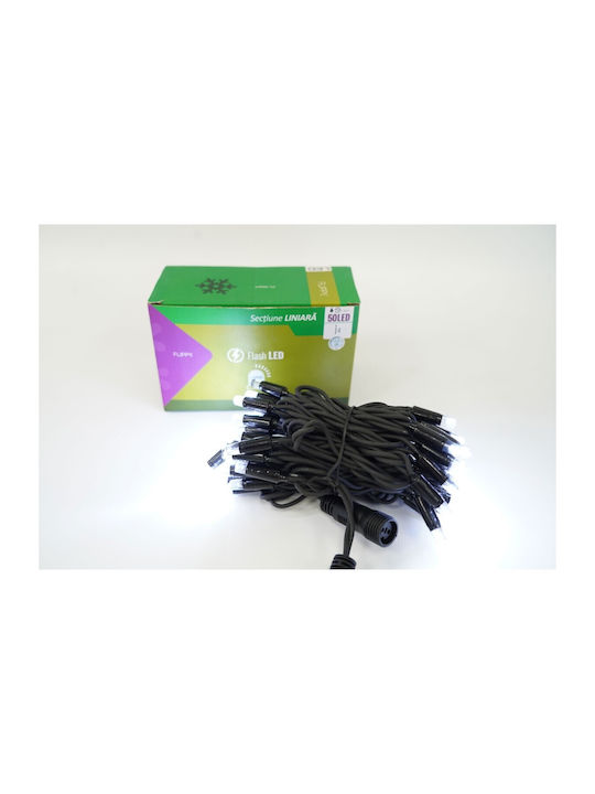 1920 Lights LED 192m. Cold White in String 1pcs