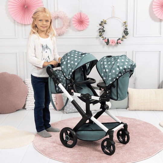 Bayer Design Doll Stroller Twin Pram