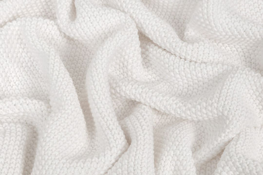 Matex Blanket Nursery Swaddling Blankets Knitted White 75x100cm