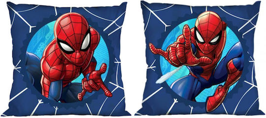Dimcol Kids Decorative Pillow Spiderman Double Sided 40x40cm