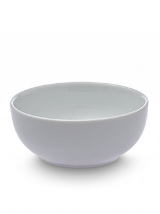 Cryspo Trio Salatieră Ceramică Albă 16x16x6cm 1buc