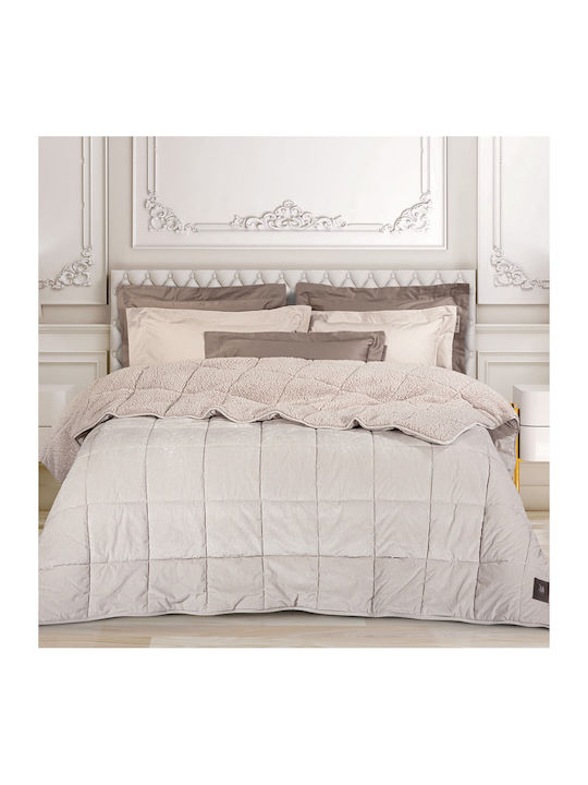 Greenwich Polo Club Duvet Cover Queen 220x240cm 3481 Taupe 700 GSMGsm 11.5 togs Togs