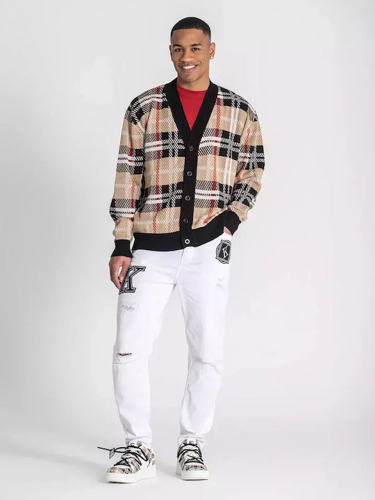 Men's Knitted Cardigan Multicolor