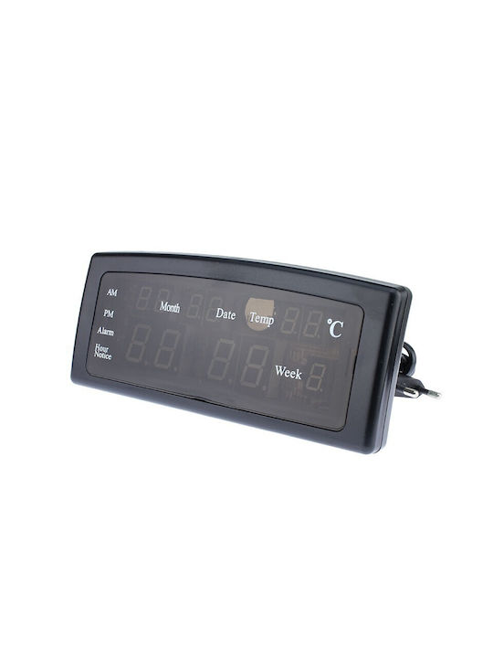 Tagliatore Ceas De Masă Digital Led Din Plastic Cu Ceas Deșteptător Roșu VOLT868R
