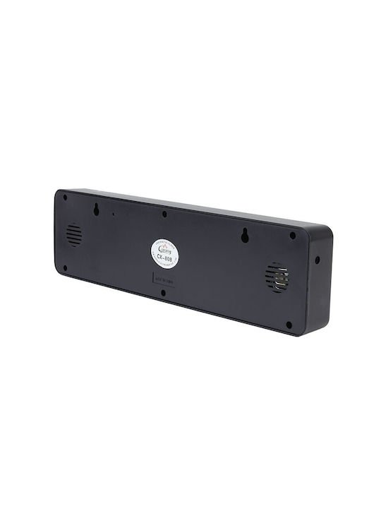 Tagliatore Ceas de Perete Digital Plastic Transparent 31.5x8.5cm