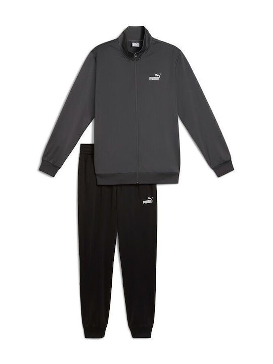 Ess Poly Sweatpants Glossy Gray
