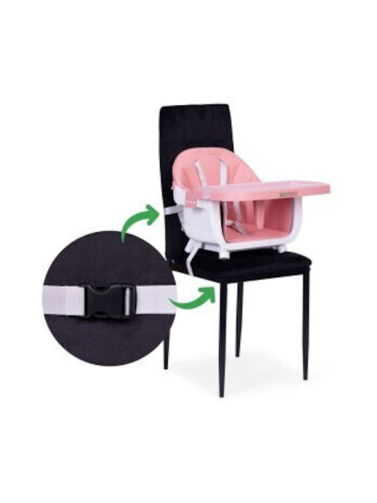 Ecotoys Baby Highchair 2 in 1 Pink HC508