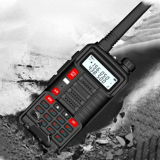 Baofeng UV-818 Ασύρματος Πομποδέκτης UHF/VHF 10W με Μονόχρωμη Οθόνη