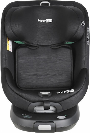 FreeOn Детско Столчето За Кола i-Размер с ISOfix Черно