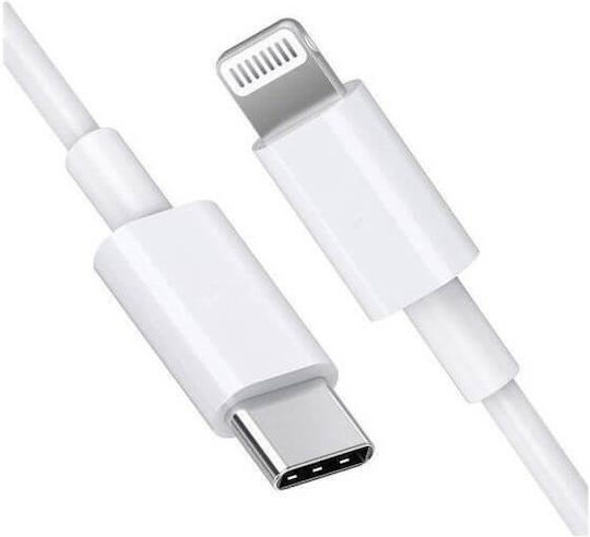 Ezra USB-C to Lightning Cable 20W Λευκό 2m 27113