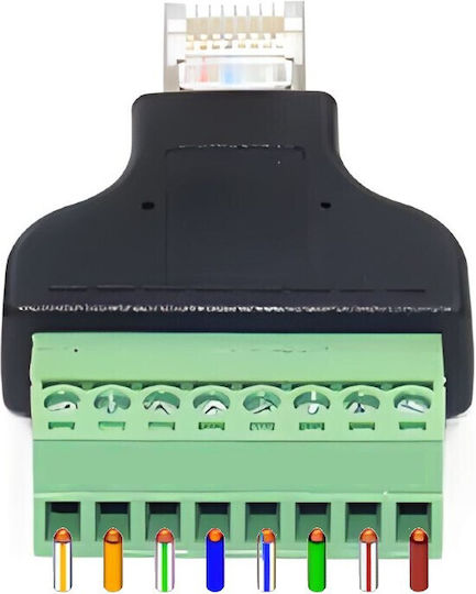E Zy.Net EZ-RJ458P-R 1pcs