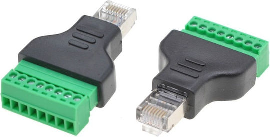 E Zy.Net EZ-RJ458P-R 1pcs